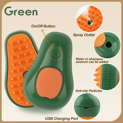 3 in 1 Cat Steam Brush 