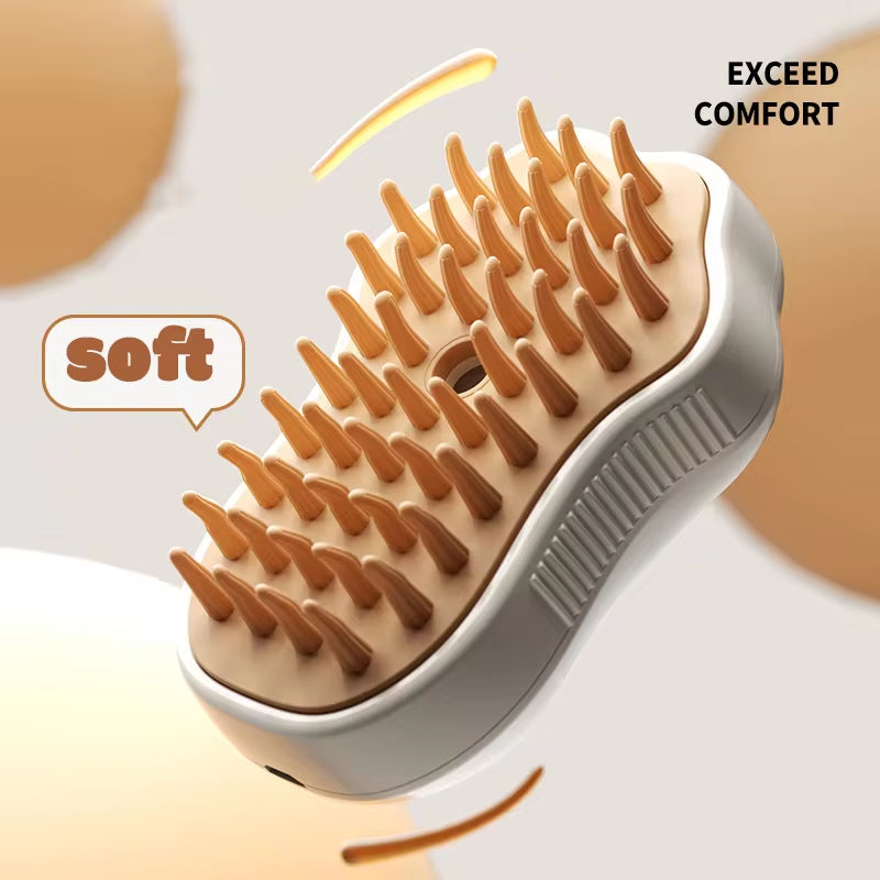 3 in 1 Cat Steam Brush 