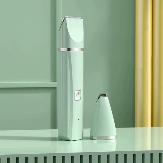 4-In-1 Multi-Functional Type C Charge Dog Clippers Cordless Pet Shaver Clippers Trimmers Low Noise Pet Grooming Tools