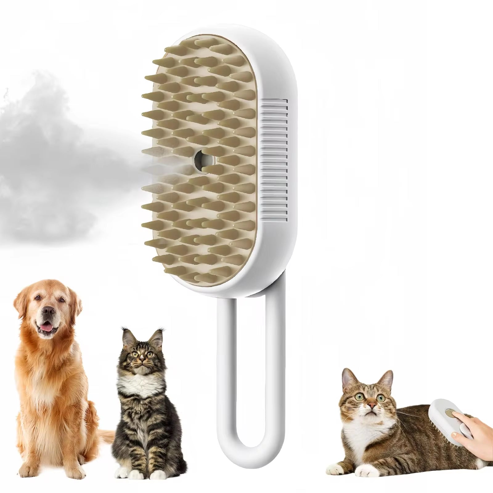 3 in 1 Cat Steam Brush 