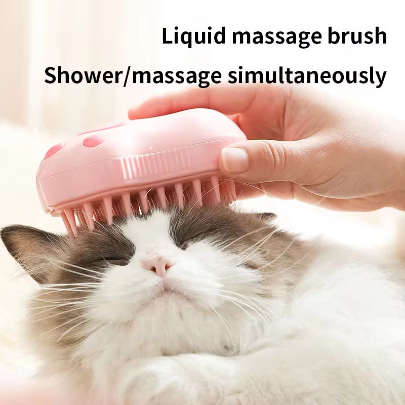 3 in 1 Cat Steam Brush 