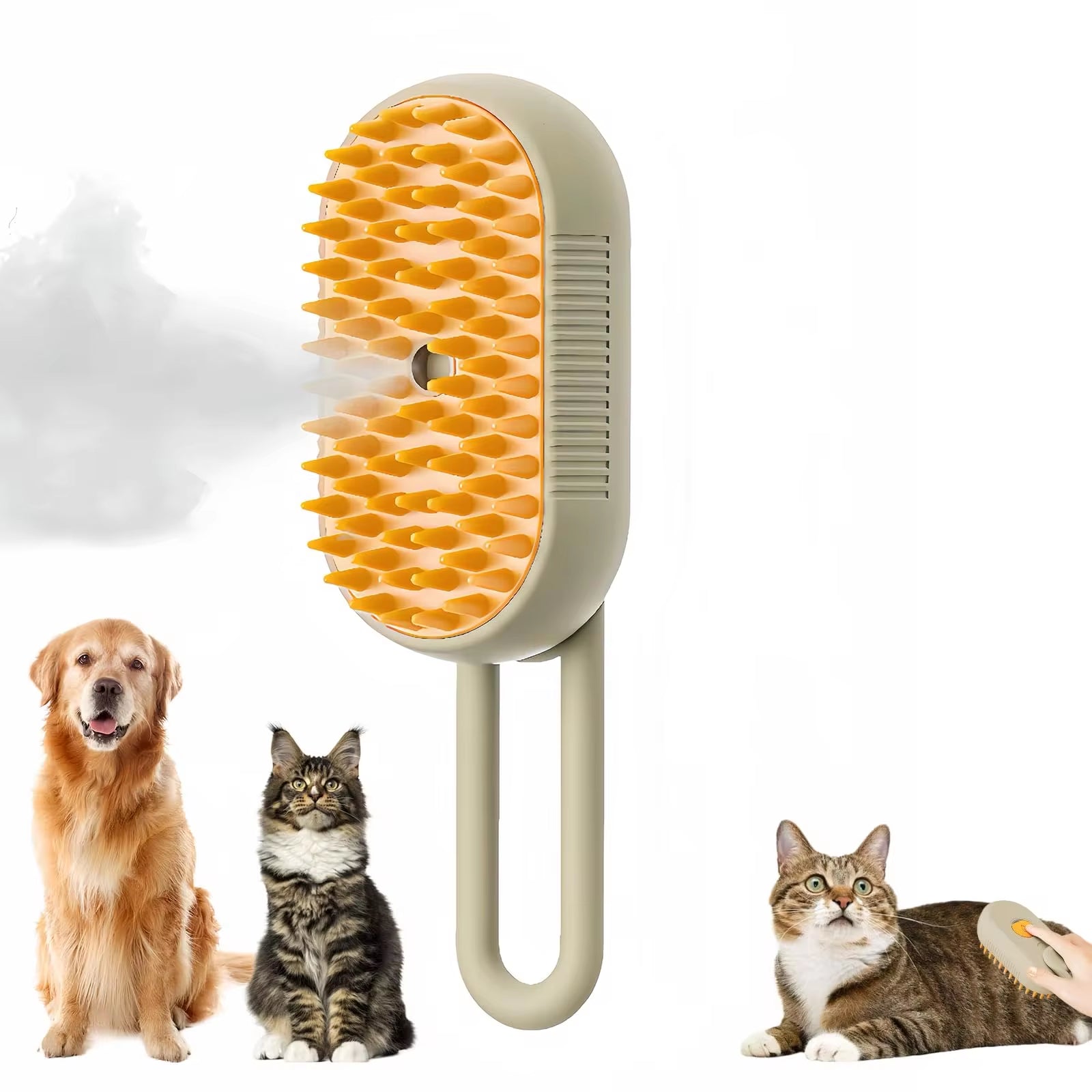 3 in 1 Cat Steam Brush 